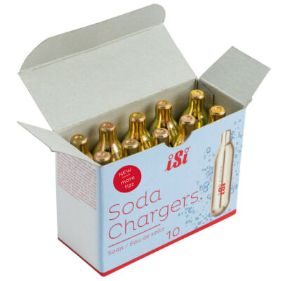 iSi Sodamaker CO2 Chargers 84 g EACH Pack X7344 BRAND NEW includes 10 cartridges