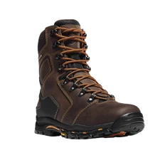 Danner Footwear Men's Vicious 8 Inch Brown Round Toe Work Boots 13866