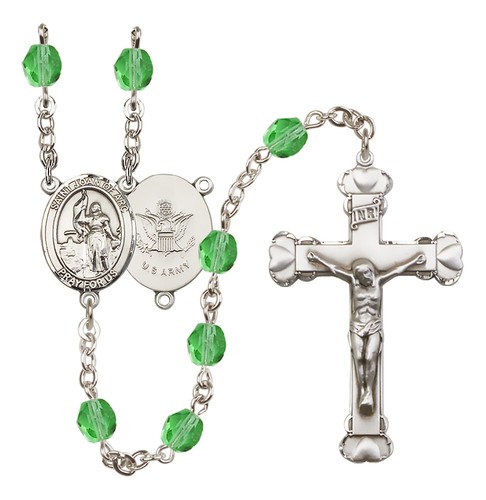YOU CHOOSE Female Patron Saint August Birthstone Rosary NEW - Picture 67 of 164