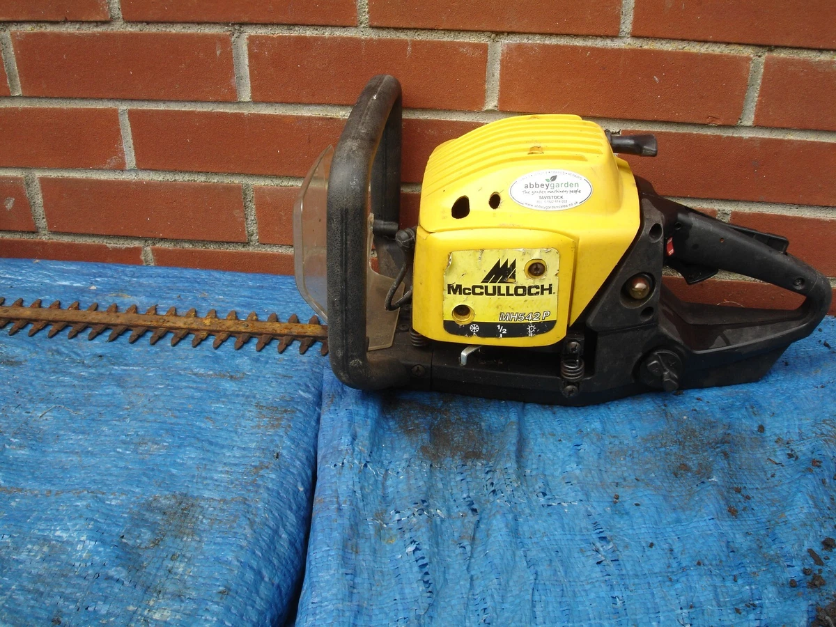 Mcculloch petrol hedge trimmer outlet