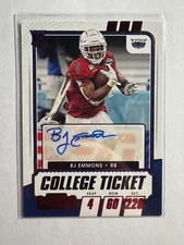 K294,074 - 2021 Panini Contenders Draft Picks #268 BJ Emmons Auto RC