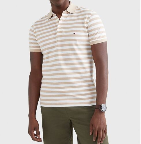 NWT Men's Tommy Hilfiger Short-Sleeve Stretch Slim Fit Polo Shirt Size 3XL