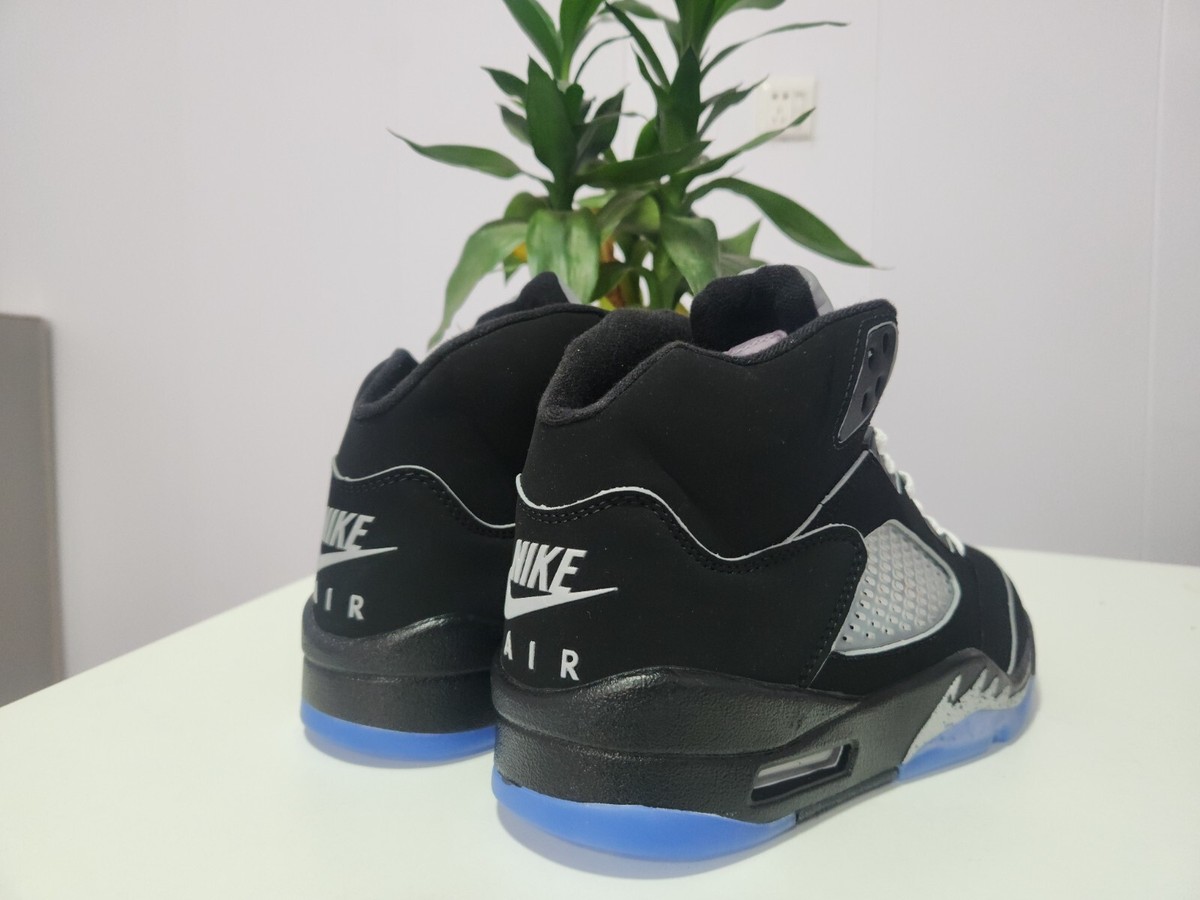 Size 9.5 - Jordan 5 OG Mid Metallic Silver for sale online