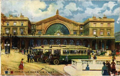 CPA PARIS Gare de l'Est (1240309)