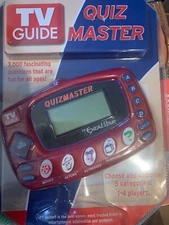 NEW EXCALIBUR TV GUIDE QUIZ MASTER HANDHELD ELECTRONIC GAME 2004 MASTER SEIRES