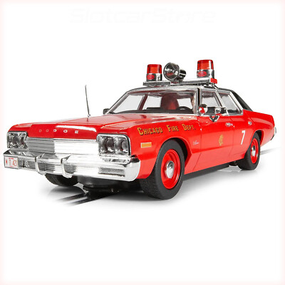 Scalextric C4408 SuperSlot Dodge Monaco ''Chicago Fire Department'' 1:32 Auto