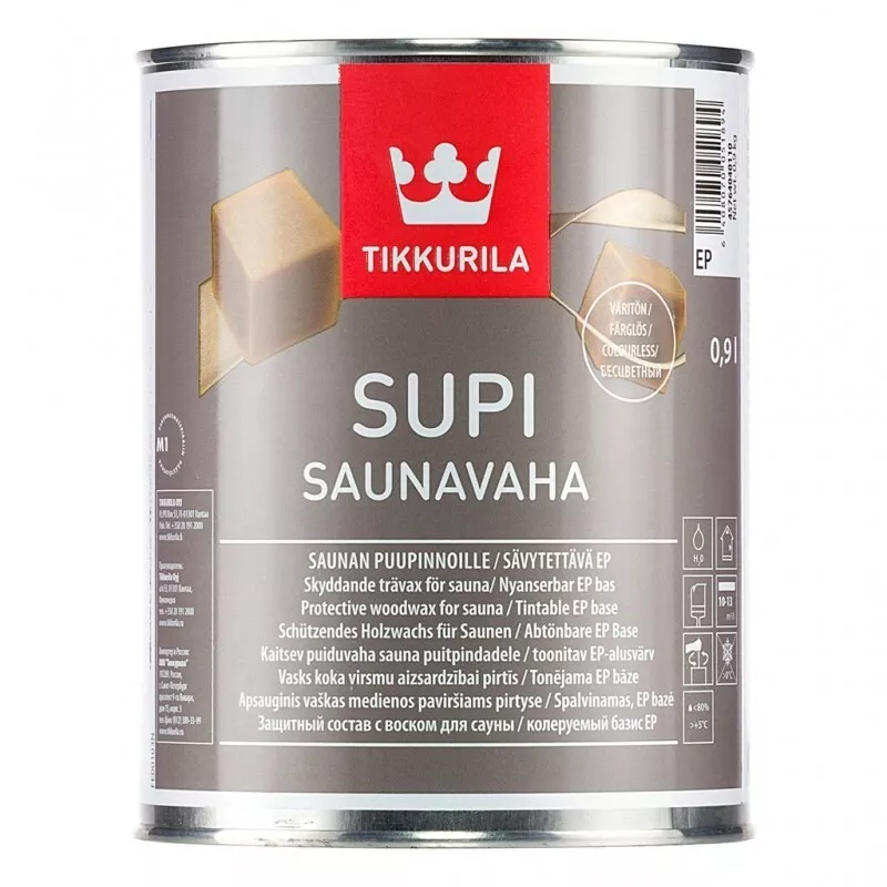 Tikkurila Sauna Finish Supi Saunasuoja 900 ml 