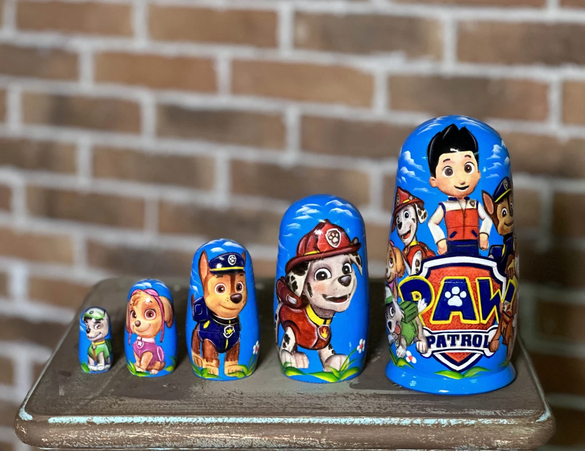 Paw patrol nesting clearance dolls