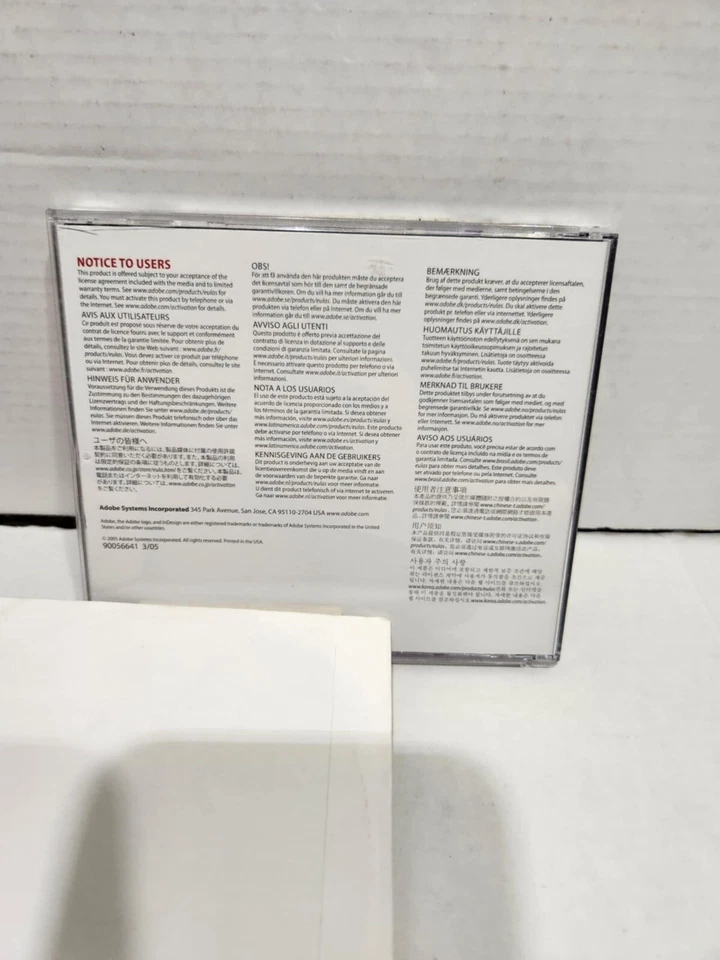 Adobe InDesign CS2 • Macintosh • Education Version w Serial # - Image 3 of 3