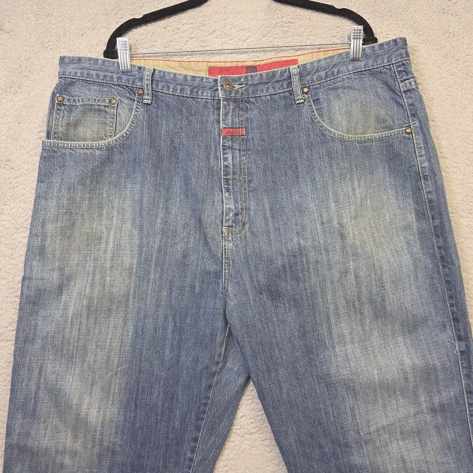 Marithe Francois Girbaud Jeans Men 42 Straight Baggy Y2K Skater Denim Grunge - Image 3 of 4