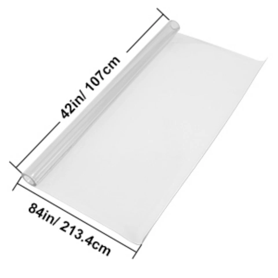 Tablecloth Clear Table Protector Dinning Table Cover Protector Transparent Cover - Image 2 of 4