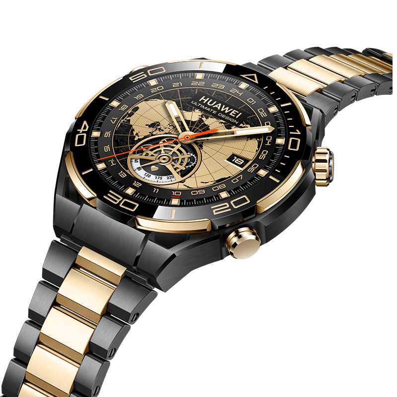 HUAWEI WATCH ULTIMATE DESIGN CLB-B19 Gold 18K Smartwatch | eBay