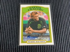 2021 TOPPS HERITAGE MINOR LEAGUE MARIEL BAUTISTA *REAL ONE AUTO*  DAYTON DRAGONS