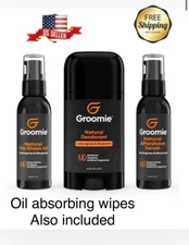 Groomie Electric Head Shaver Accessories Set- 4 Piece Set—Shaver NOT Included