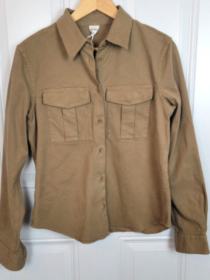 NWT Aspesi Womens Camicia Shirt Jacket Size 44