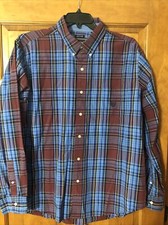 Mens Chaps Buttoned Down Collar Long Sleeve Dress/casual Shirt XXL