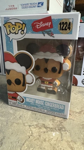 Funko POP! Disney MICKEY MOUSE GINGERBREAD #1224 BX37