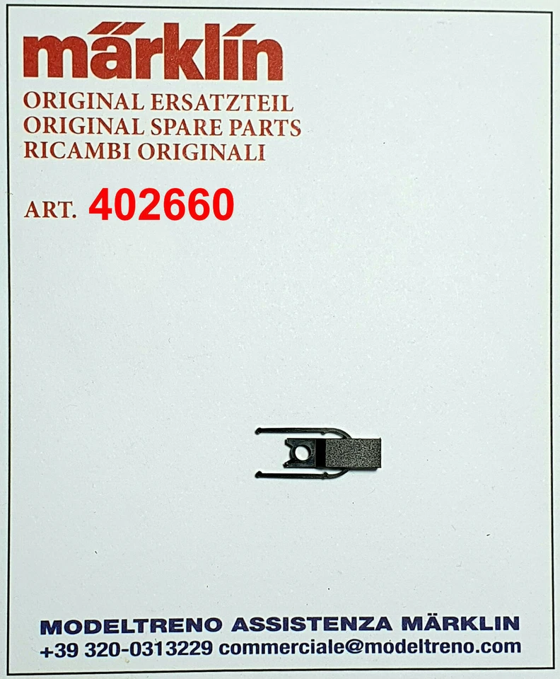 MARKLIN 402660 SUPPORTO GANCIO KUPPLUNGSSCHACHT