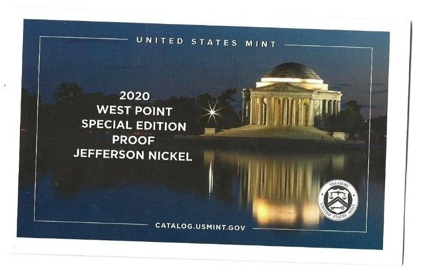 2020 11-piece clad proof set with w-minted proof Jefferson nickel - Image 4 of 4