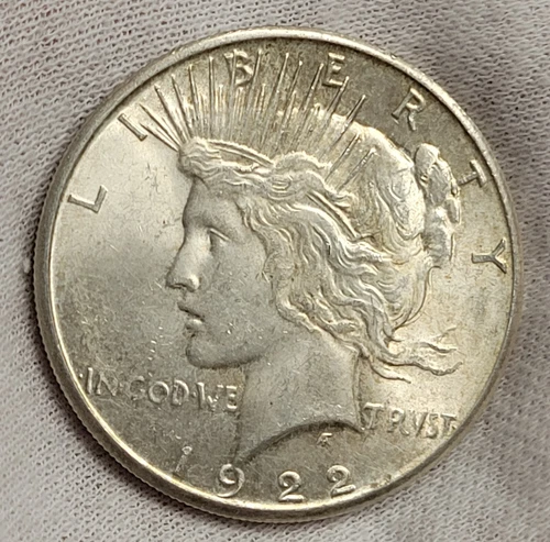 1922-S Peace Dollar, Very Nice  BU *ORIGINAL COIN*@@