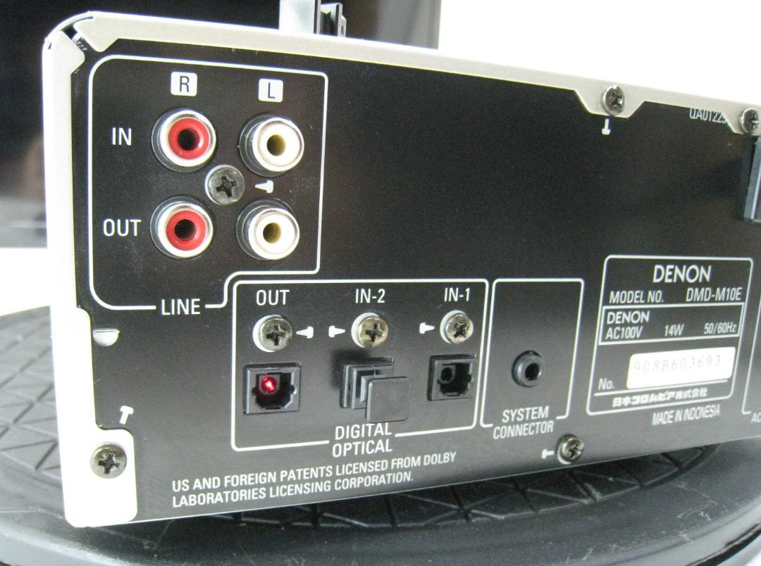 DENON DMD-M10 MD deck MD player Silver Working | eBay