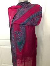 NWOT BEADED PASHMINA