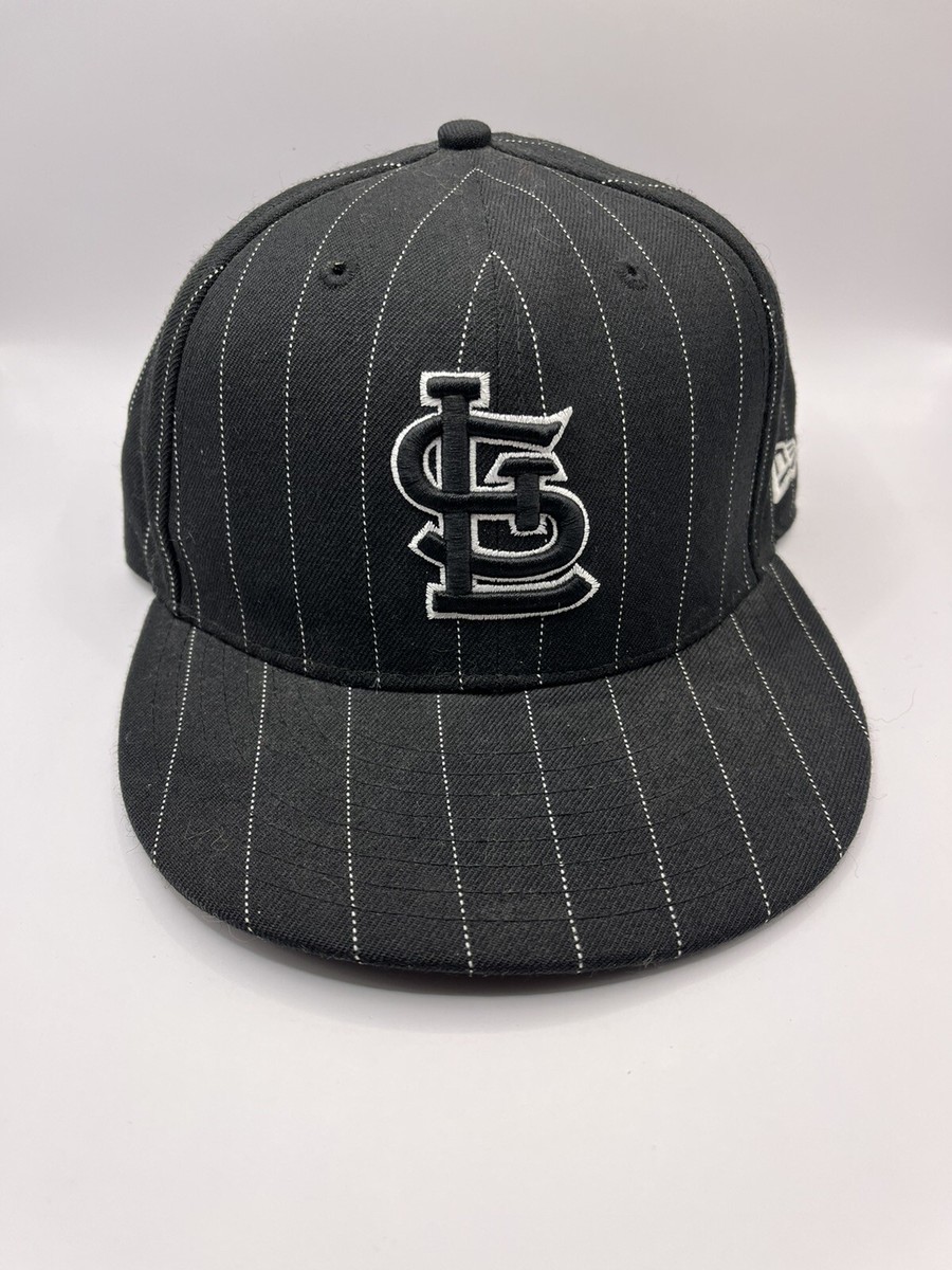 St Louis Cardinals Hat Cap Fitted 1/4 New Era 59fifty Pinstripe