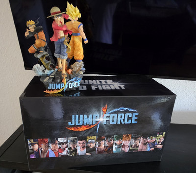 PS4 Bandai Namco Jump Force Collector s Edition Figur Naruto Ruffy Son Goku