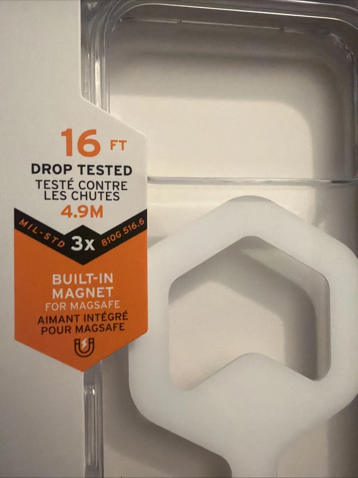 Funda Plyo UAG iPhone 17 Pro para MagSafe Transparente Grado Militar, Hielo/Blanco Foto 4 de 4