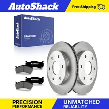 Front Brake Rotors Premium Ceramic Pads for Chevy Express 1500 GMC Yukon