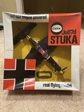 1970's Vintage Brand New Cox Stuka in FACTORY SEALED BOX