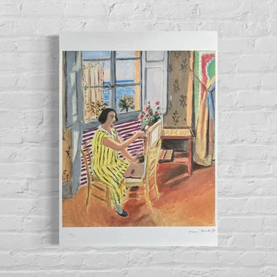 Henri Matisse Morning Session Lithograph on Arches 300gsm 16.5x23in (42x59 cm) - Image 1 of 4