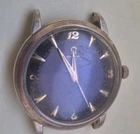 Vintage 1950s Omega Automatic Black Dial Arrowhead Lugs  Watch Head