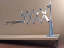 Alter Telefon Scherenarm Schwenkarm Tisch Verlängerung Metall WK Retro Vintage