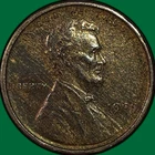 1909-VDB Lincoln Wheat Cent Almost Uncirculated AU Coin, Cleaning #37555