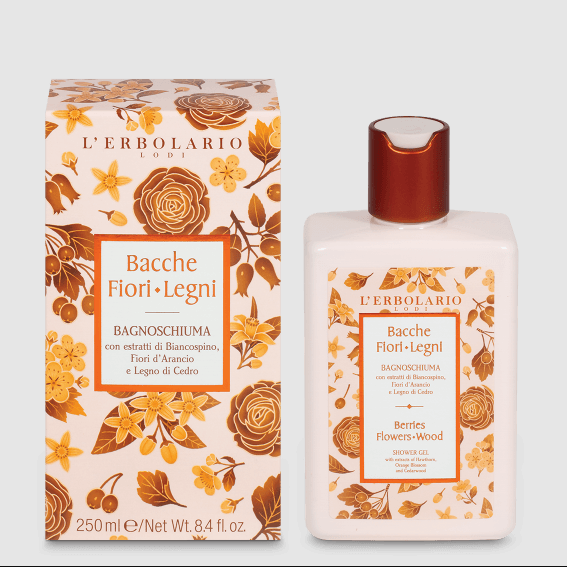 L'erbolario L`Erbolario Bagnoschiuma Bacche Fiori Legni 250 Ml Detergente - Immagine 2