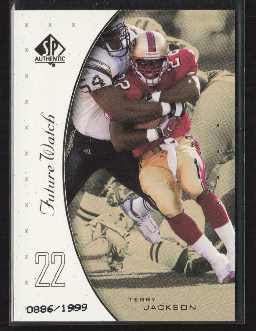 Terry Jackson SP Authentic #129 Base