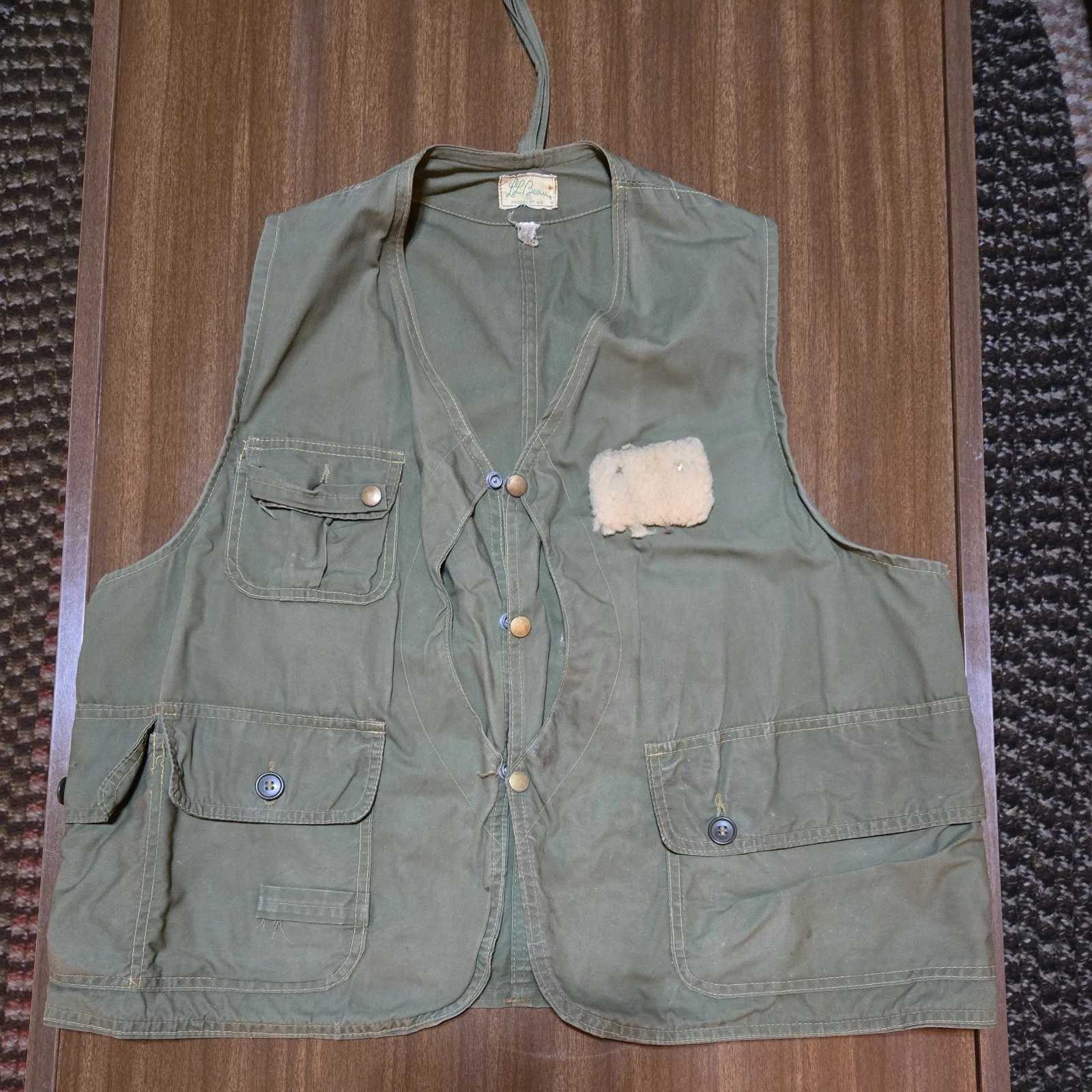 Vintage LL Bean 1960s Half Moon Men’s Fishing Tactical Vest Fly Fishing
Opens in a new window or tab