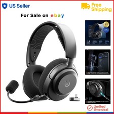 Wireless Gaming Headset Neodymium Drivers 40HR Battery Multi-Platform
