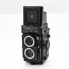 Yashica Mat-124G Twin Lens Camera 80mm 3.5 Yashinon 6x6 1-1/500 1970 TLR 155