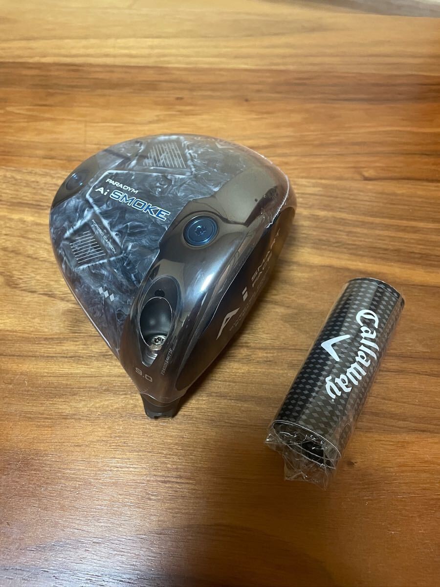 Callaway PARADYM Ai SMOKE Triple Diamond 9.0 Driver Head Only 84852