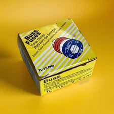 Bussman TL-15PK4 Box of 4 15 amp Edison Base Plug Fuse