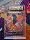 Charizard V  Sword & Shield Promo Card Beckett 9.5