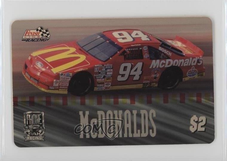 1997 Finish Line Phone Pak 4463/9500 Bill Elliott (Car) HOF 0q3