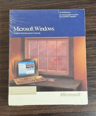MS Windows 3.0 Vollversion deutsch neu (3,5'' Disketten Version) +Sammlerstück+