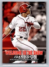2022 Topps #WTTS-11 Juan Soto Welcome to the Show