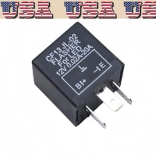 CF13 JL-02 3Pin LED Flasher Relay Fit Car Turn Signal Light Hyper Flash Fix