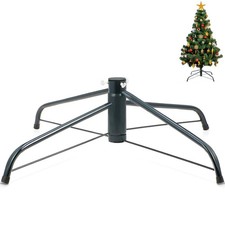 Metal Christmas Tree Stand 16 Inch FoldingXmas Base for 1-3 Ft Artificial