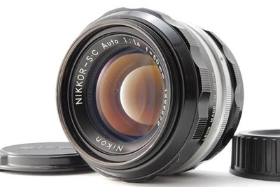 Nikon NIKKOR-S.C Auto 50mm f/1.4 ''Excellent 5+'' 9272 Non Ai Standard Lens Japan
