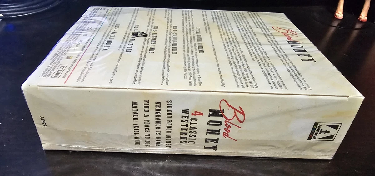 Arrow Video Blood Money 4 Classic Westerns Special Edition Blu-ray Box Set